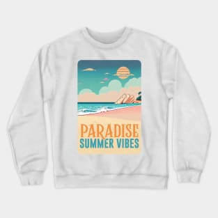 Paradise Summer Vibes Crewneck Sweatshirt